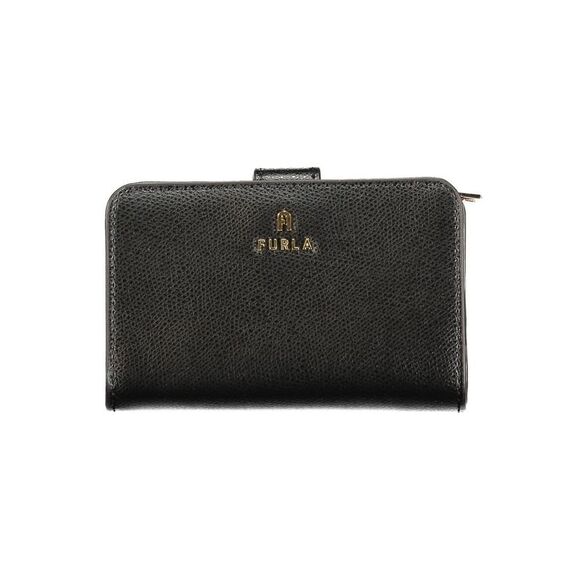 Furla Black Leather Women Women's Wallet